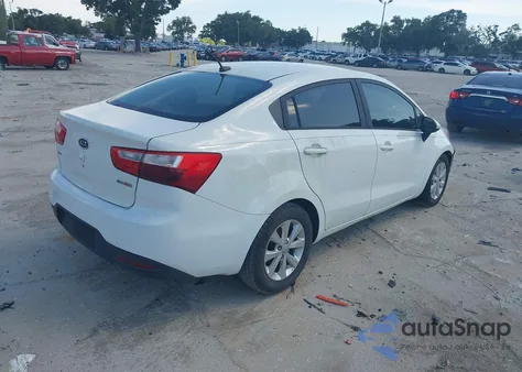 2013 Kia Rio Ex from USA, damaged, VIN KNADN4A30D6130654